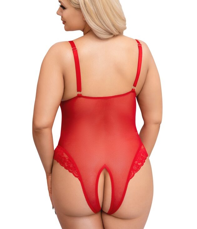 Crotchless Body red XL