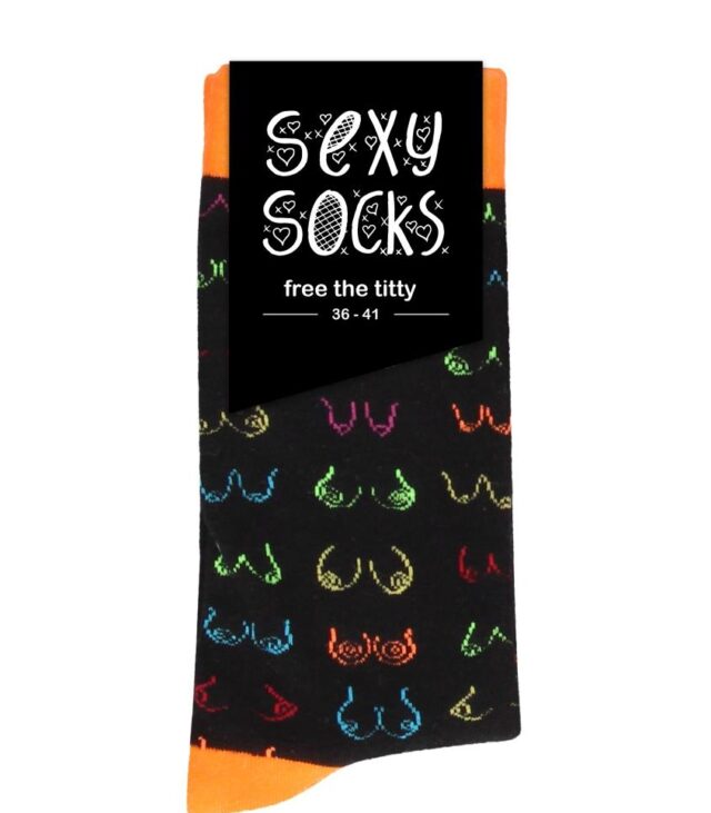 Sexy Socks - Free The Titty - 36-41