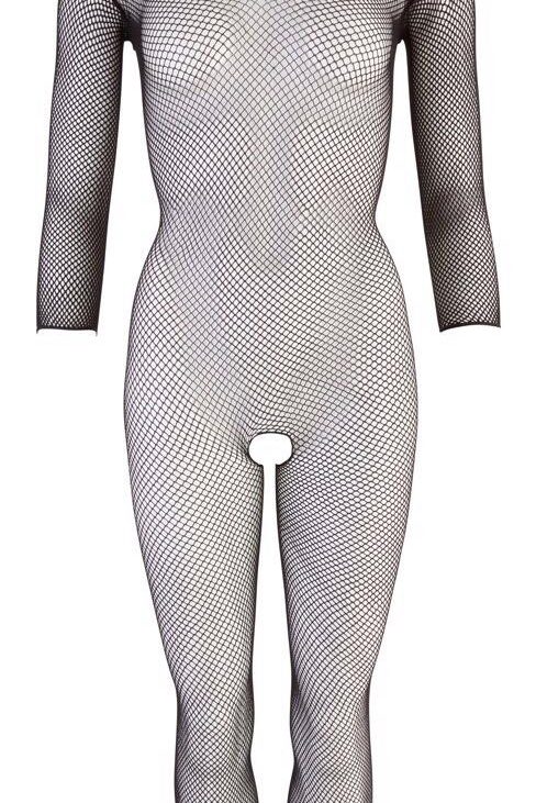 Net Catsuit black S-L