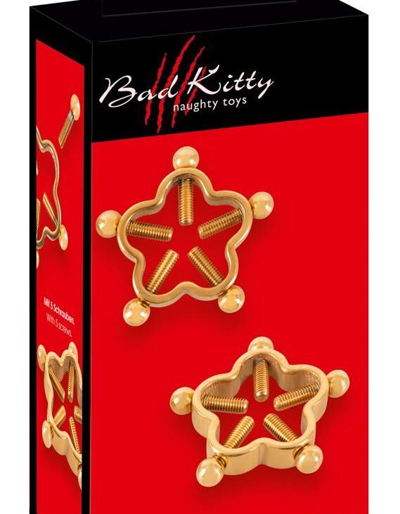 Bad Kitty Nipple Jewellery Gol