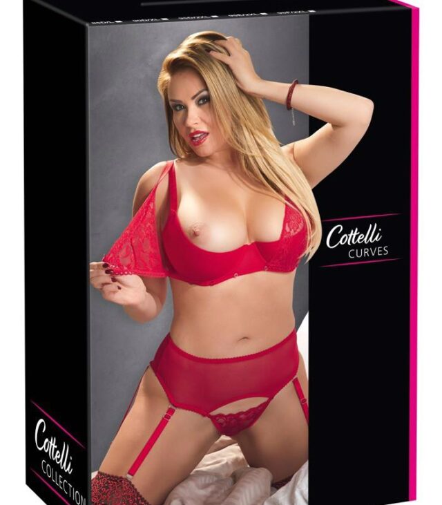 Bra Set red 95F/2XL