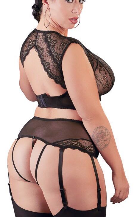 Lace Set black L