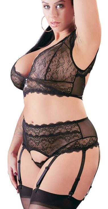 Lace Set black 3XL