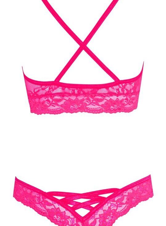 Bra and Briefs pink L/XL