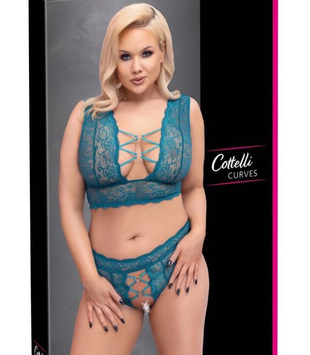 Bra Set teal XL