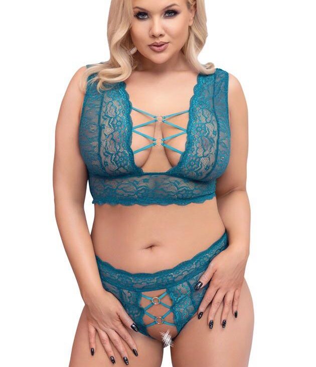 Bra Set teal XL