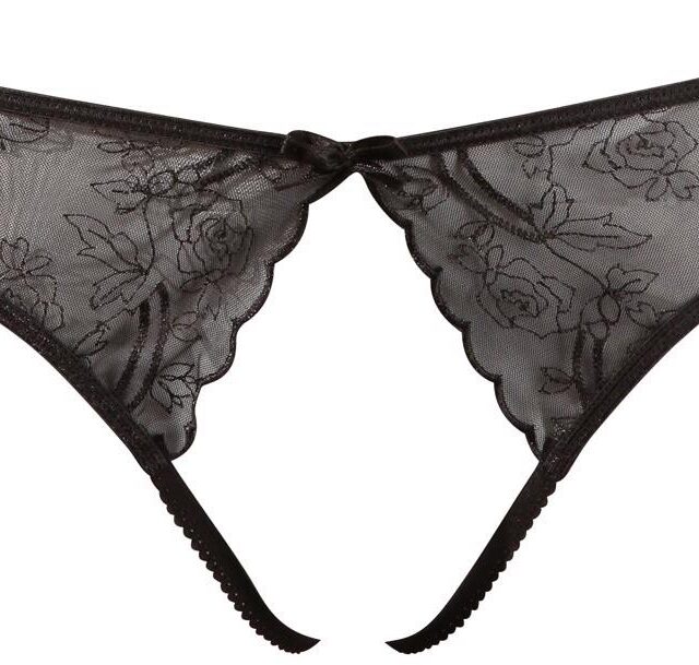 Basic G-String black L