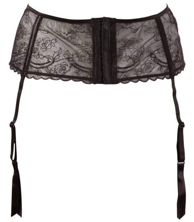 Suspender Belt black M