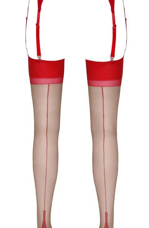 Stockings skin/red 2