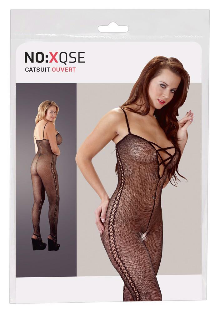 Net Catsuit black size L/XL