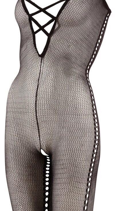 Net Catsuit black size L/XL