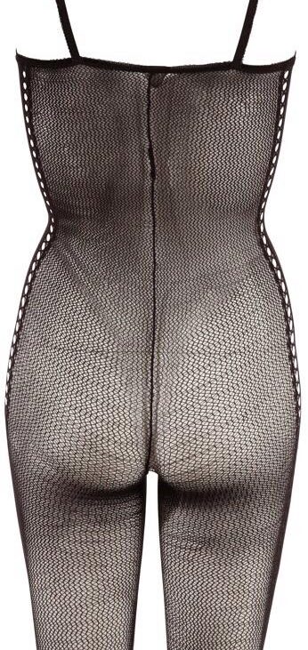 Net Catsuit black size L/XL