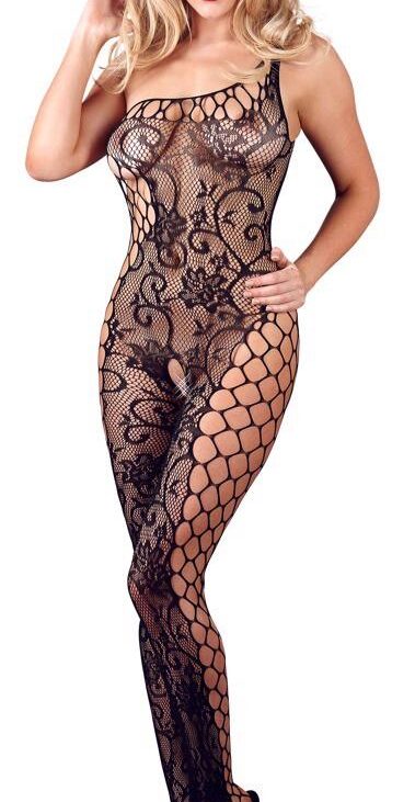 Catsuit asymmetrical S-L