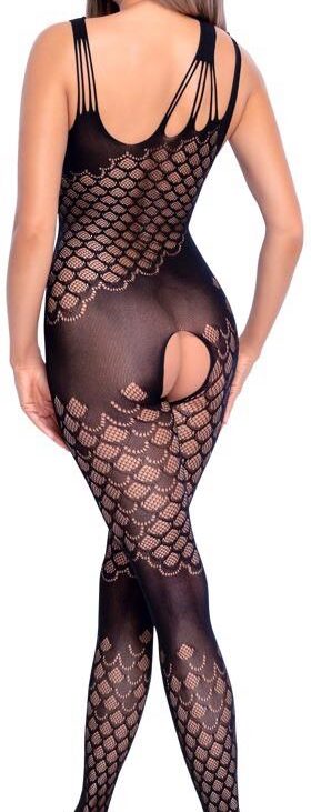 Crotchless catsuit S-L