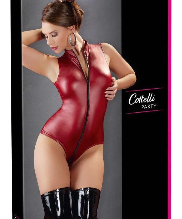 Body Zip red S