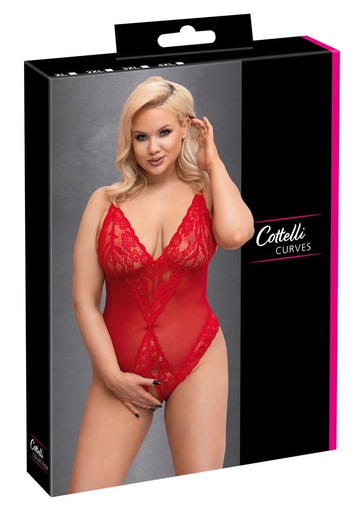 Crotchless Body red XL