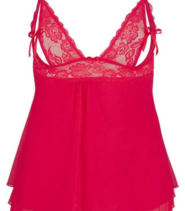 Babydoll red L