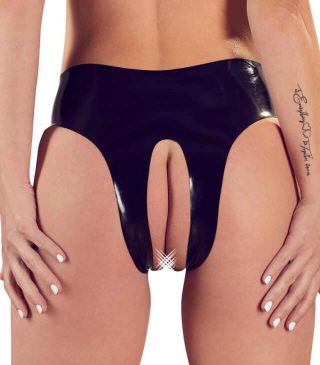 Latex Briefs black S-L