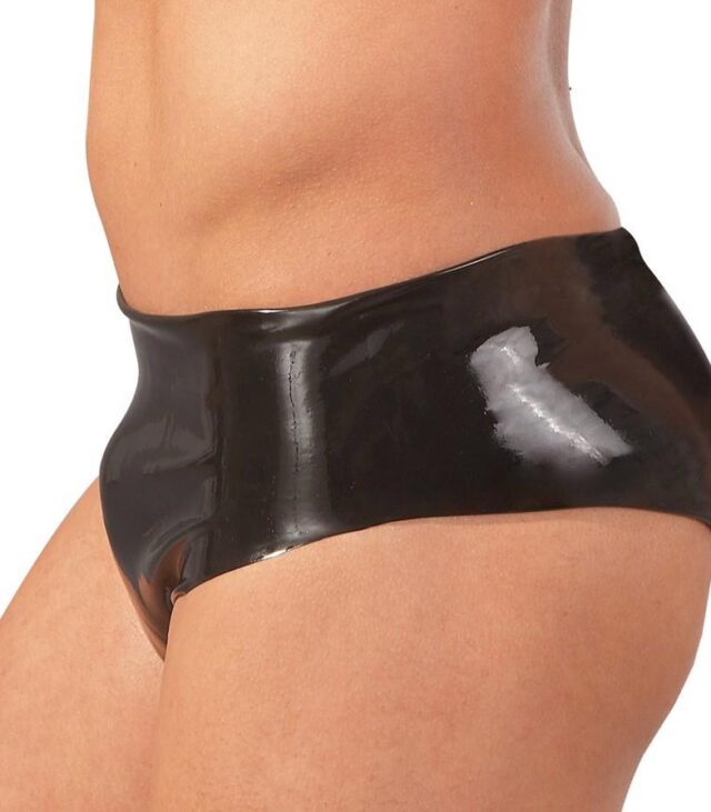 Latex Men's Briefs black M/L