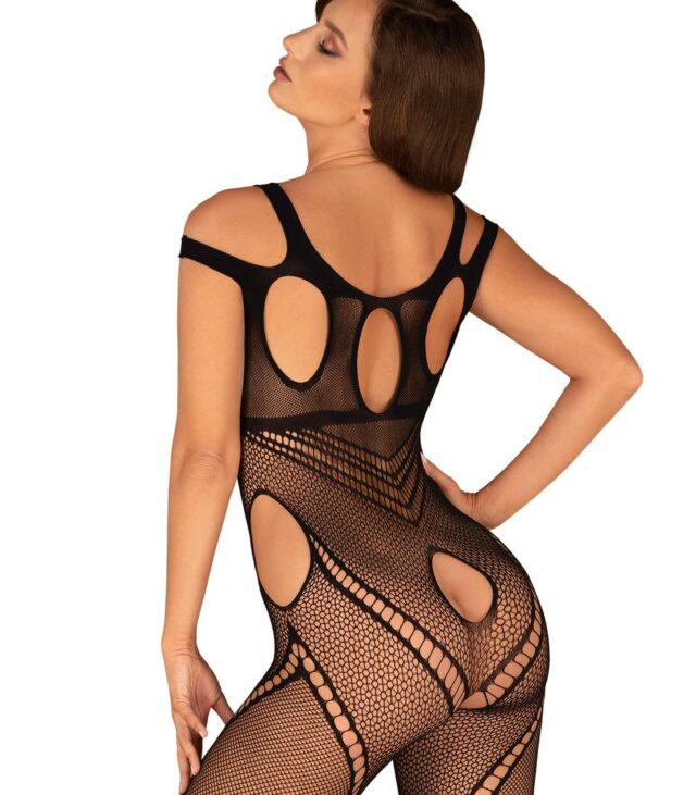 Bodystocking otwarty krok do seksu na randkę S/M/L