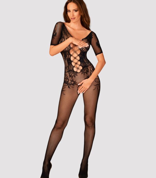 Bielizna erotyczna sex bodystocking czarne S/M/L