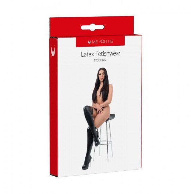 Me You Us Latex Stockings Small