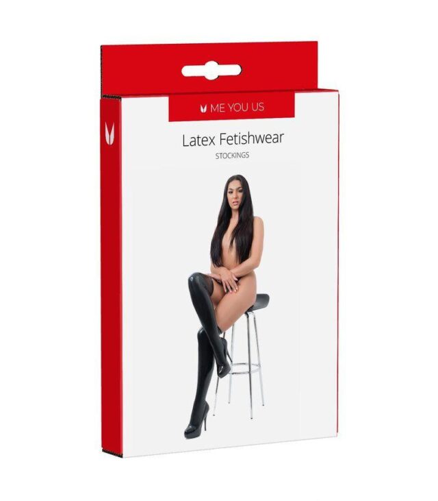 Me You Us Latex Stockings Large