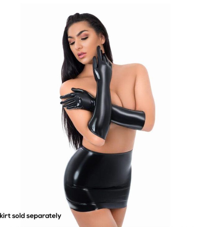 Me You Us Latex Full Length Glove Large