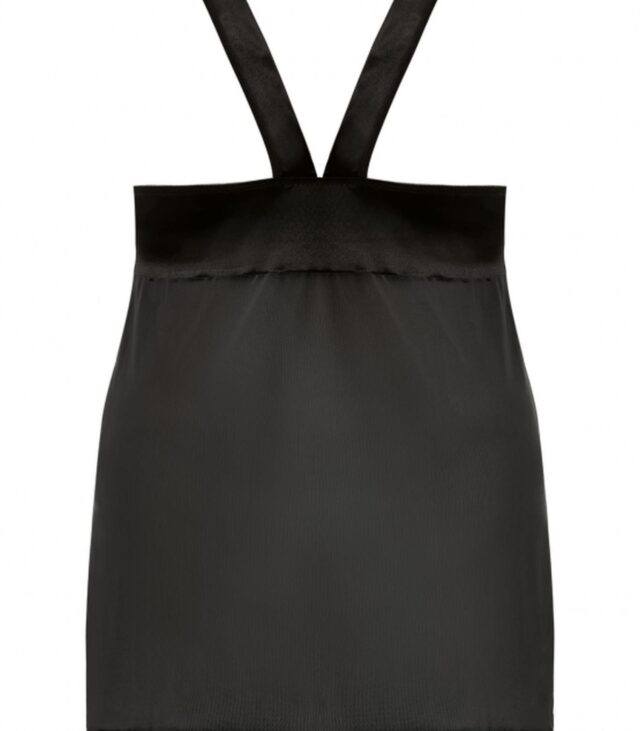 Samara black chemise L+ ( czarna halka )