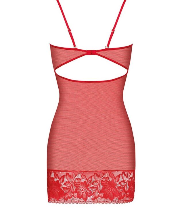 Bielizna - Vanessa XXL/XXXL (czerwona halka/red chemise)