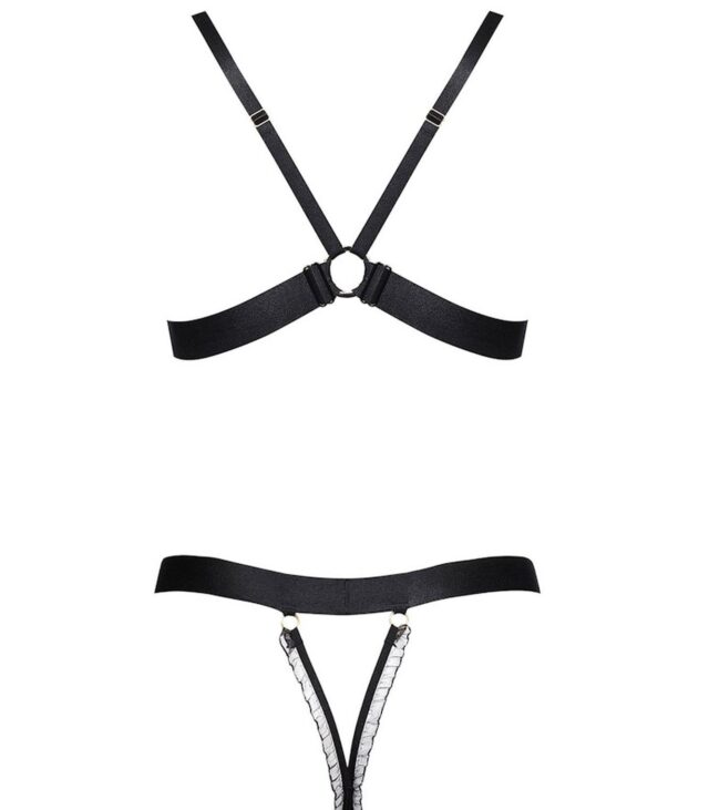 Bielizna - Christine S/M (komplet biustonosz + stringi/set bra + thongs)