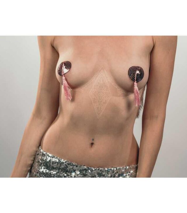 Nakładki na piersi z cekinami ozdobne nasutniki