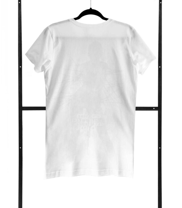 T-shirt men white M regular