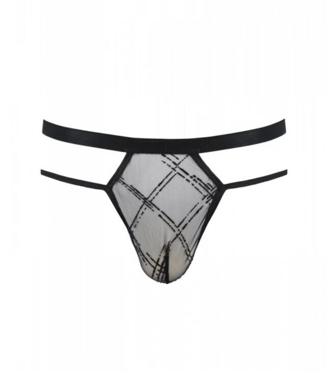 029 THONG COLLIN black S/M - Passion