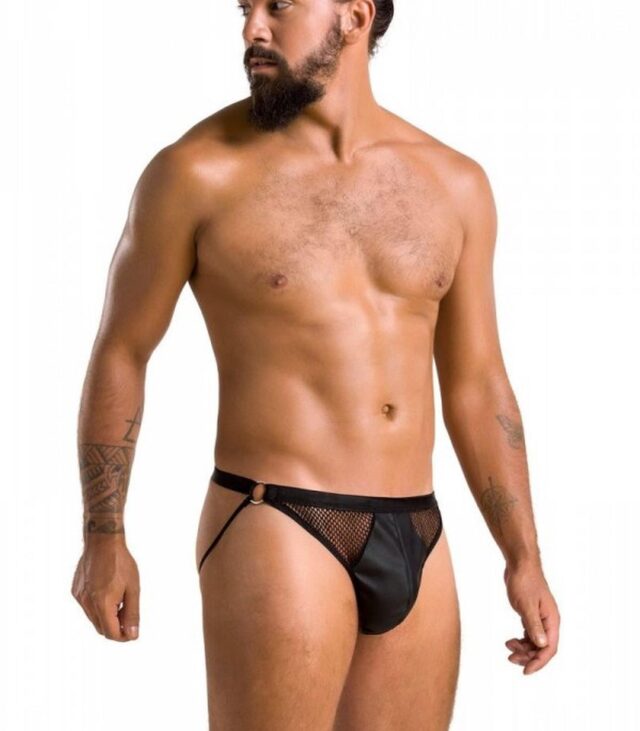 034 SLIP OPEN LUKE black S/M - Passion