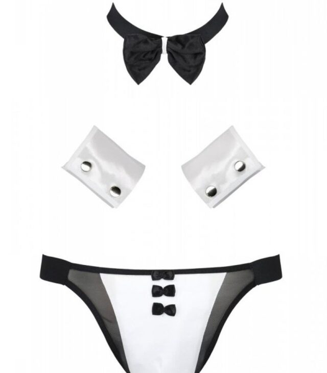 036 SET ALFRED black S/M - Passion