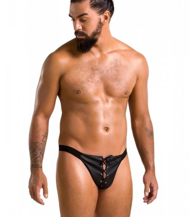 044 SLIP OPEN BEN black S/M - Passion