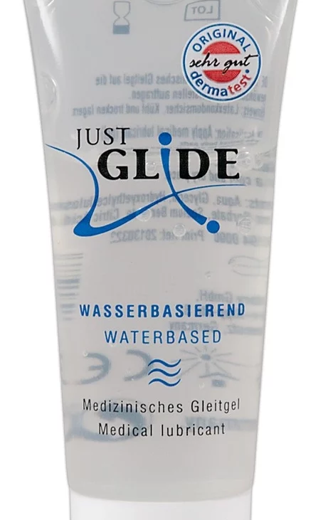 Just Glide - Nawilżający Lubrykant Na Bazie Wody 20 ml