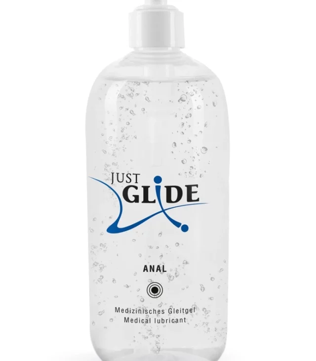 Just Glide - Analny Lubrykant Nawilżający Na Bazie Wody 500 ml