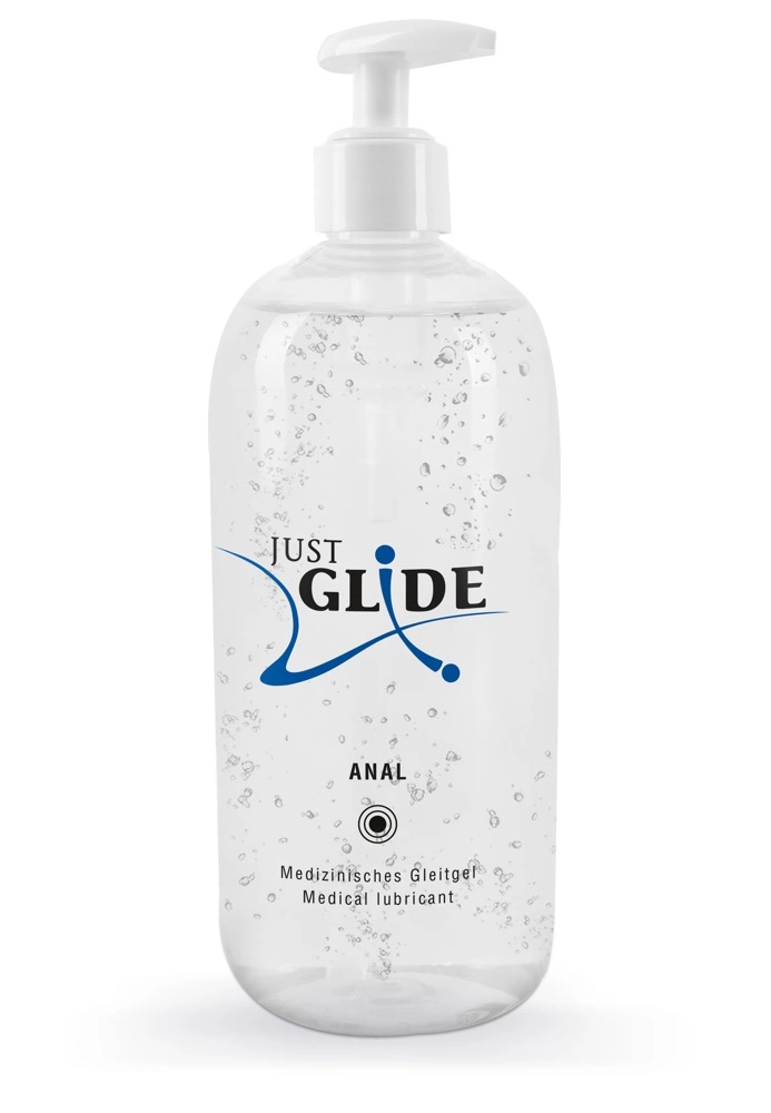 Just Glide - Analny Lubrykant Nawilżający Na Bazie Wody 500 ml