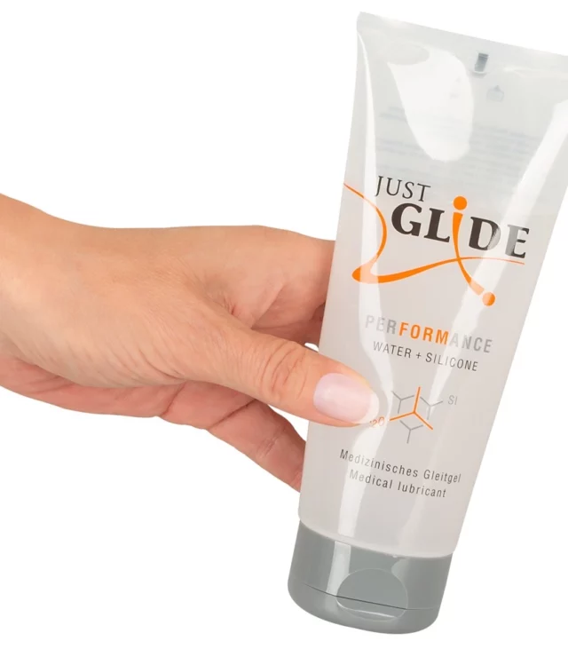 Just Glide Performance - Lubrykant Medyczny Na Bazie Wody I Silikonu 200 ml