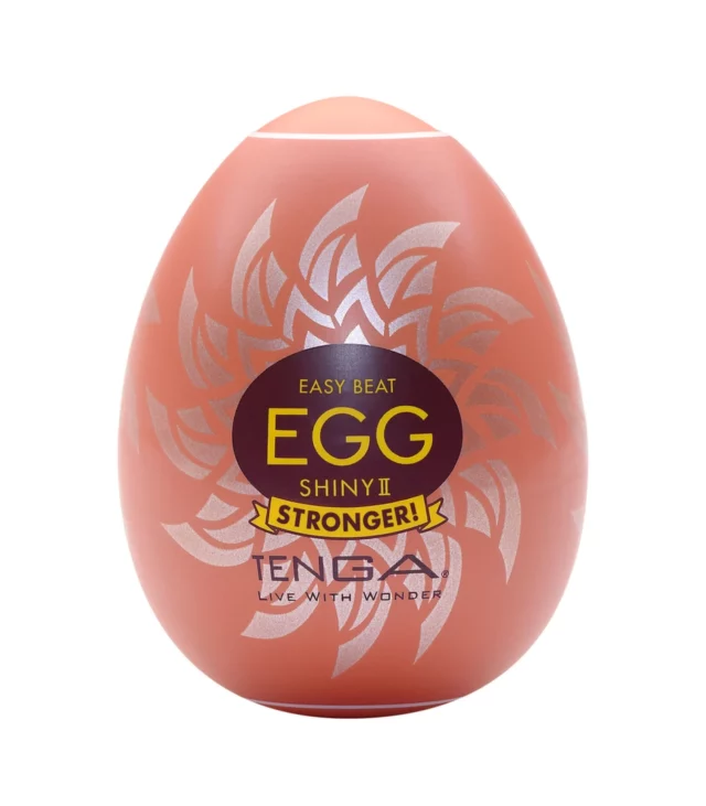 Tenga - Masturbator Ręczny W Kształcie Jajeczka Egg Shiny II