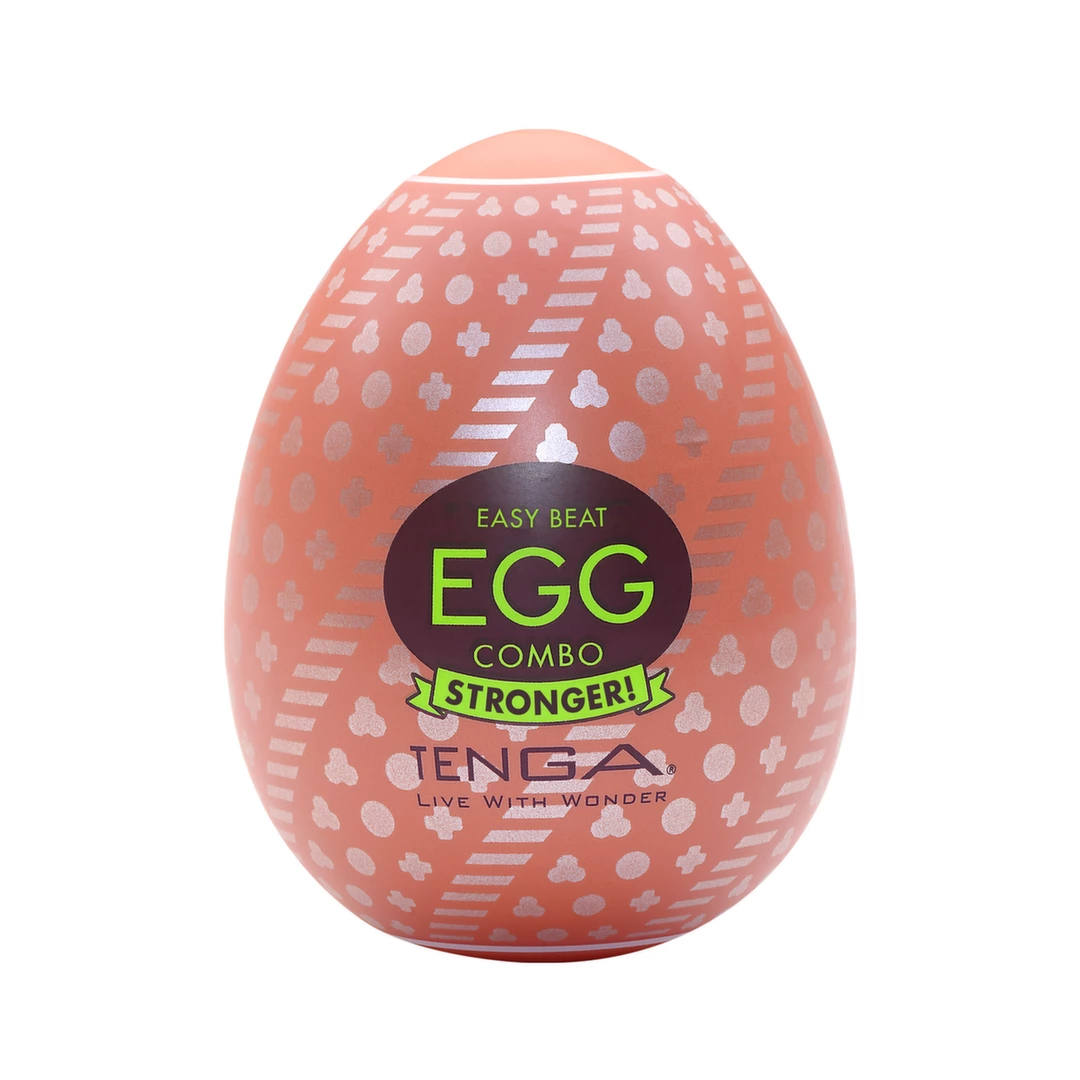 Tenga - Masturbator Ręczny W Kształcie Jajeczka Egg Combo