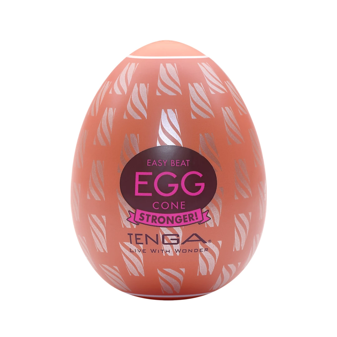 Tenga - Masturbator Ręczny W Kształcie Jajeczka Egg Cone