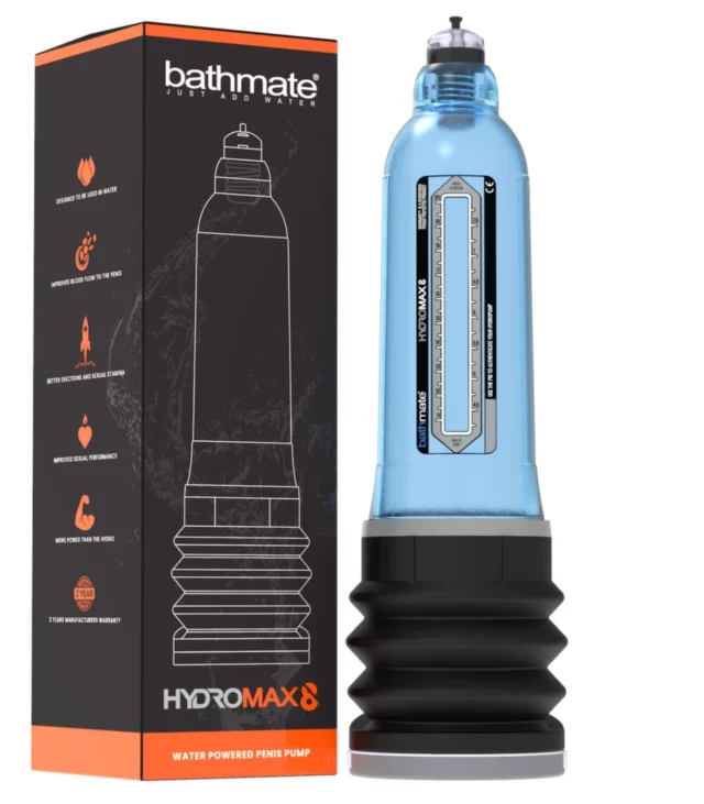 Bathmate - Pompka Do Powiększania Penisa Hydromax8 Niebieska