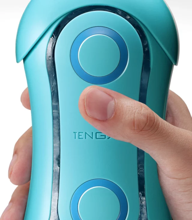 Tenga - Masturbator Flip Orb Z Kulami W Środku Niebieski