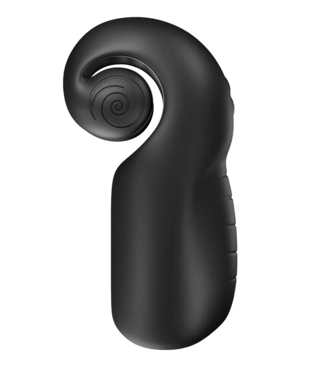 SVibe - Silikonowy Masturbator Automatyczny EVO Czarny