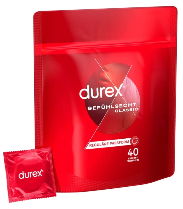 Durex - Prezerwatywy Lateksowe Zbiorniczek 8szt