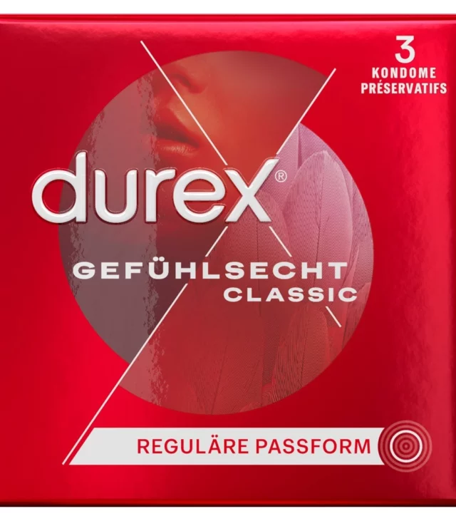 Durex - Prezerwatywy Lateksowe Zbiorniczek 3szt