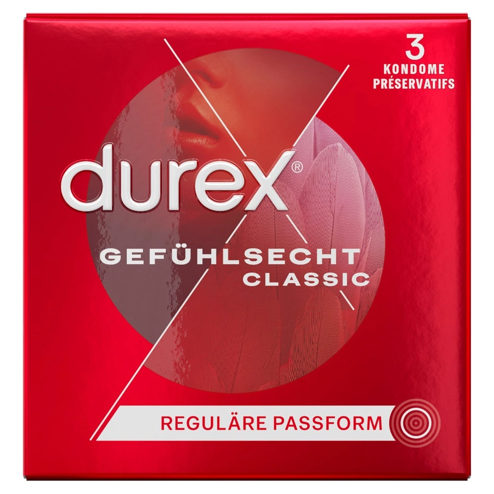 Durex - Prezerwatywy Lateksowe Zbiorniczek 3szt